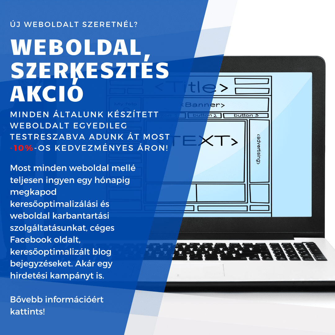 Weboldal szerkesztes akcio 1