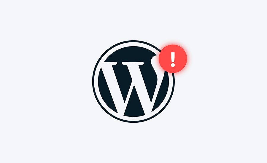 WordPress hiba